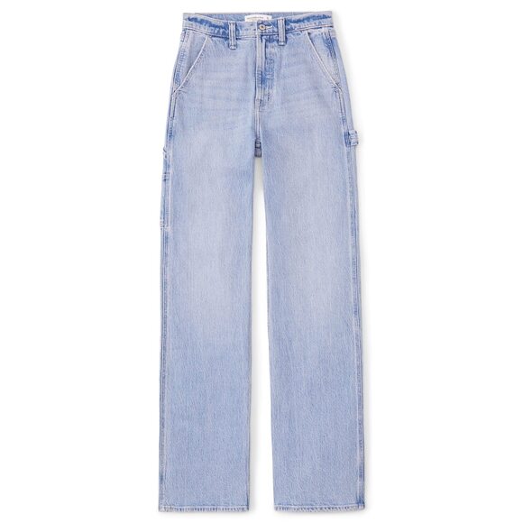 Abercrombie & Fitch 90s Relaxed Jean Medium/Light Carpenter 28 S